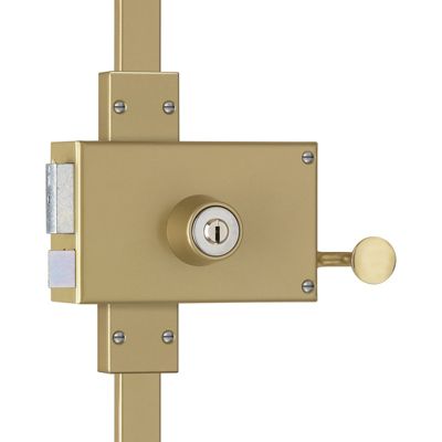 Serrure 3 points VEGA horizontal tirage cylindre de 45mm gauche - JPM - 530000-17-2A
