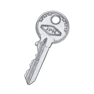 Serrure 3 points VEGA horizontal tirage cylindre de 45mm gauche - JPM - 530000-17-2A
