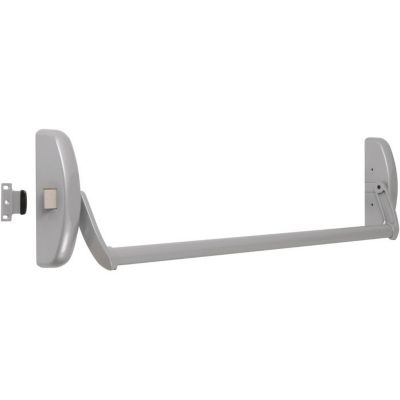 Serrure anti-panique universelle barre 1 point - Tesa - Argent