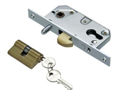 Serrure à crochet axe 30mm pour porte coulissante coffre de 53mm - IBFM - A27005