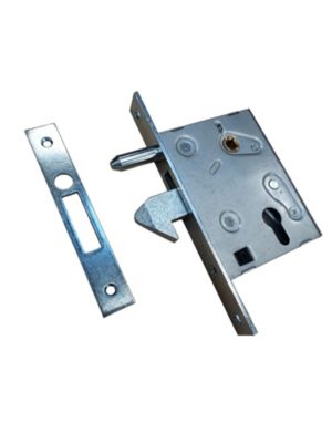 Serrure à crochet axe 60mm pour porte coulissante coffre de 96mm - IBFM - 5100