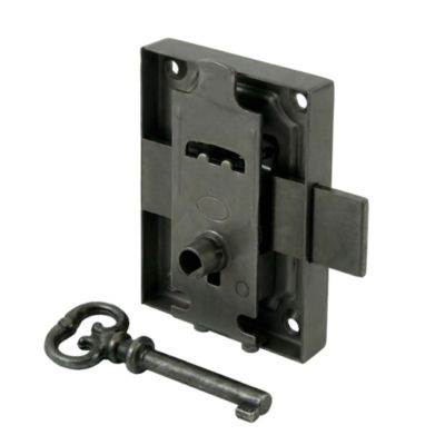 AMIG | Serrure encastrée 332 | 50/70 | Acier | Noir
