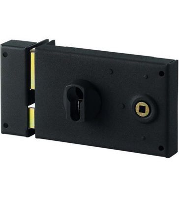 Serrure en applique Bricard Pour Grille ou Portail Ouvrant Gauche