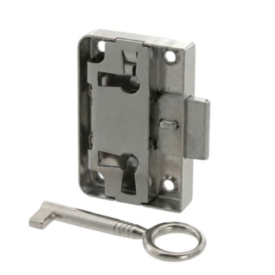 Serrure en applique l. 39 mm x H. 55 mm x EP. 9 mm
