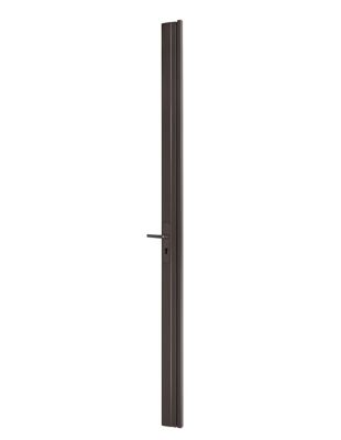 Serrure en applique réversible 3 points latéraux Tribando A2P, marron, pour porteur hauteur 2250 mm max - THIRARD