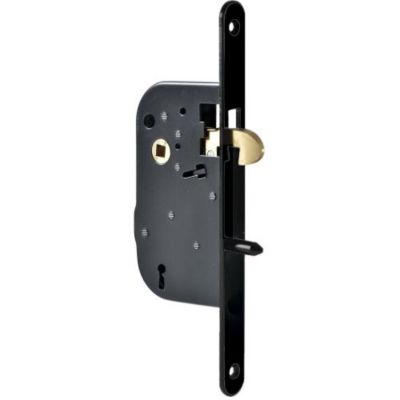 Serrure à larder 4G à mentonnet axe 50mm bout carré - JPM - 000280-01-01