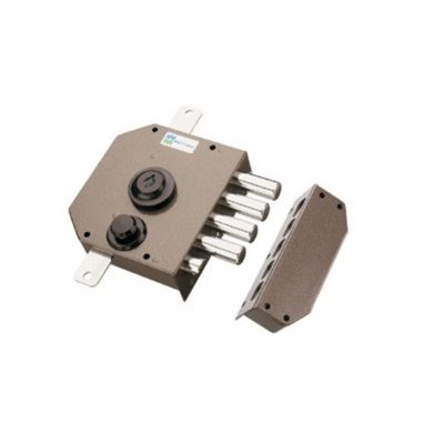 Serrure multipoint MOTTURA 30630VD50HAFDK 3 points marron droite applique