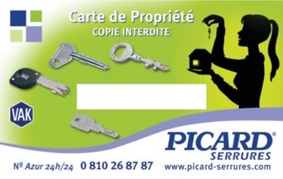 Serrure multipoints applique VAK KLEOPS droite horizontale doree A2P