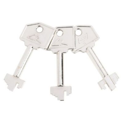 Serrure multipoints CR T040069110 3 points pompe droite marron axe 65 mm