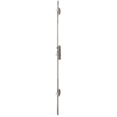Serrure multipoints ELECTA 3 points larder axe 35 mm entraxe 85 mm têtière U inox 1860x24x6