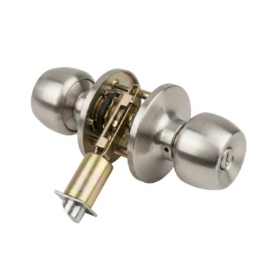 Serrure tubulaire avec cylindre Diall