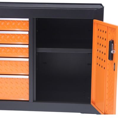 Servante d'atelier 5 tiroirs + 1 porte Magnusson