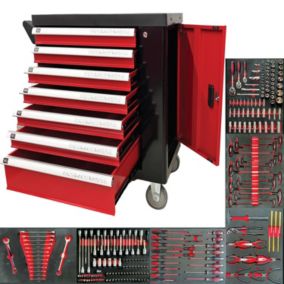 Servante d'atelier DEFPRO 7 tiroirs avec 252 outils