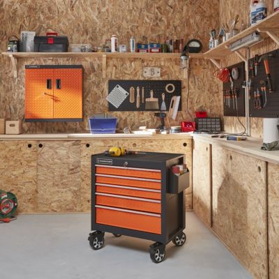 Masko® Chariot d'atelier Verrouillable Métal Massif | Chariot à Outils | Chariot d'atelier