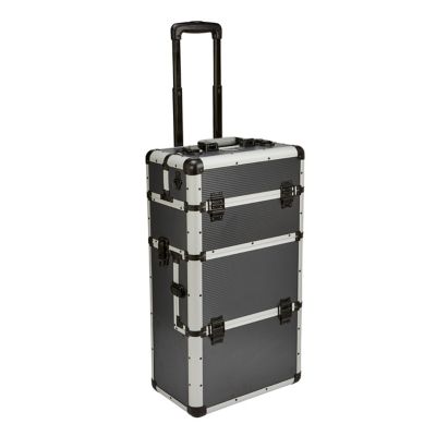 Coffre a outils aluminium boîte caisse de transport valise porte-outils  remorque