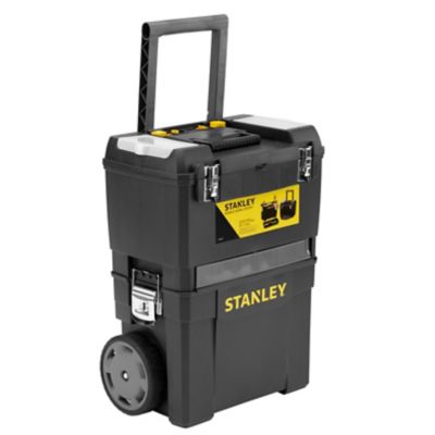 Servante sur trolley Stanley plastique
