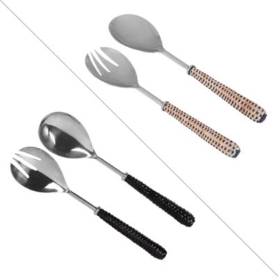 Service de 2 couverts à salade Sinjai (1 modèle aléatoire)