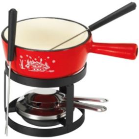 Service à fondue 2 fourchettes rouge Tableandcook SH-V611