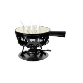 Service à fondue 3 fourchettes noir Tableandcook DTSANSAFN
