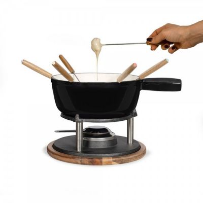 Service à fondue 6 fourchettes crème Livoo MEN426C