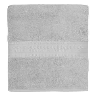 Serviette de toilette 550 g/m² Gris Perle 50x100 cm LUXURY