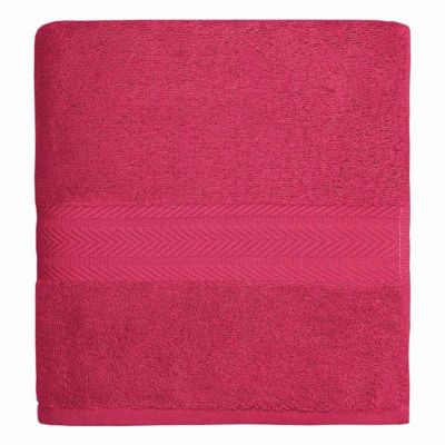 Serviette de toilette 550 g/m² Rose Indien 50x100 cm LUXURY