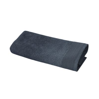 Serviette De Toilette Kleine Wolke Royal Coton Noir 50x100 Cm - Douceur Et Qualité Allemande