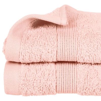 Serviette ou drap de douche 70 x 130 cm Couleur moderne rose