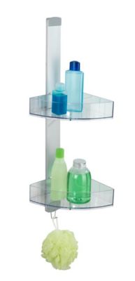 Serviteur de douche d'angle inox Wenko Premium