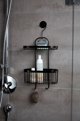 Serviteur de douche filaire noir Wenko Classic