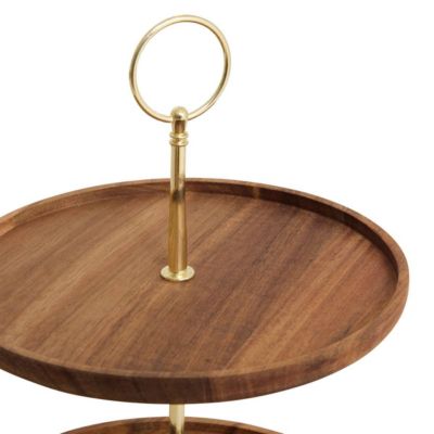 Serviteur de table Mina marron D25xH29,7cm - Atmosphera Créateur d'intérieur