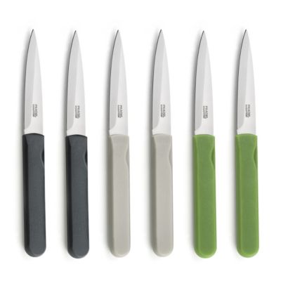Set 6 couteaux office coloris mixés multicolor - Energy par Pradel Essentiel