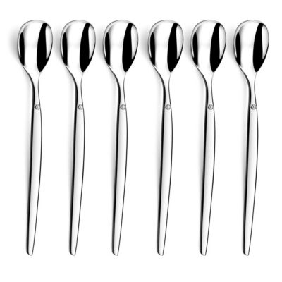 Set 6 cuillères glace & mazagran Inox - Jet par Lou Laguiole