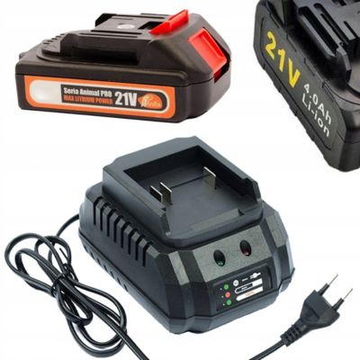 Set Batterie Li-Ion 21V 1.5Ah + Chargeur Rapide 1.2A - Léger, Pour Outils Électroportatifs, Compatible Makita 18V-21V