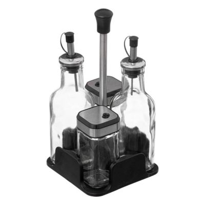 Set bouteille huille/vinaigre x4 - 5Five