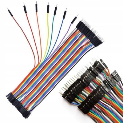 Câble Ruban 40 Broches Femelle 2,54 Mm – 11 Cm, Pour Breadboard, DIY
