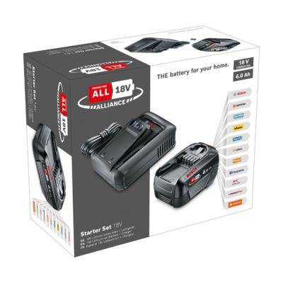 Set chargeur et batterie 18V 6AH Bosch