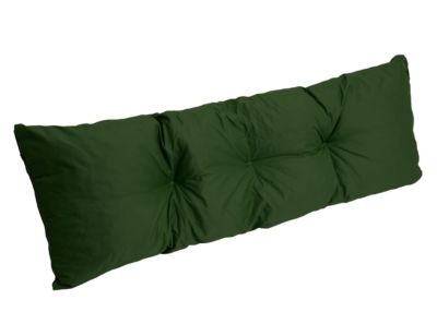 Set coussins pour palettes 120x80 cm, housse d'assise amovible, coussins de dossier matelassés 120x40 cm Vert coussins palettes