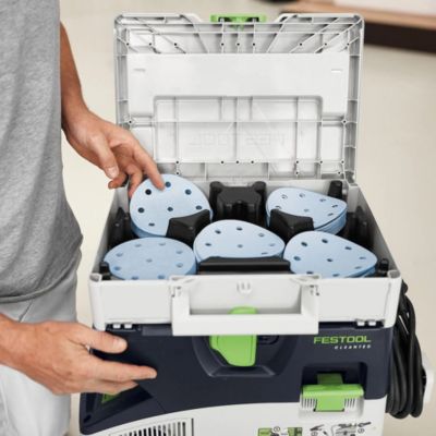 Set d'abrasif SYS-STF D125 GR-Set Granat en Systainer - FESTOOL - 578193