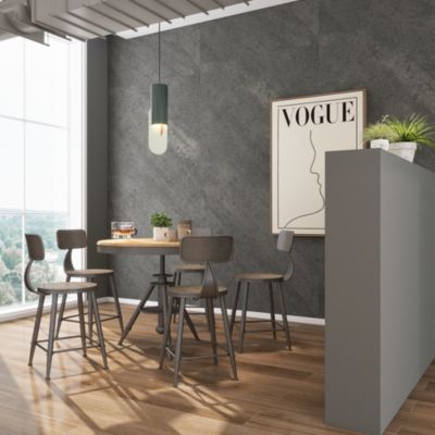 Set de 12 panneaux muraux décoratifs Bladel 120 x 60 cm gris neu.haus