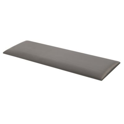 Set de 2 coussins muraux Carpino en velours 90 x 30 cm gris foncé neu.haus