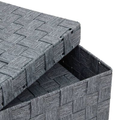 Panier à Crochet Gris 5 Five Simply Smart - Capacité 4 Litres - Pour Rangement Salle De Bain, Salon, Organisation - 2