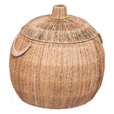 Set de 2 paniers ronds "Balaya" - jute - Atmosphera