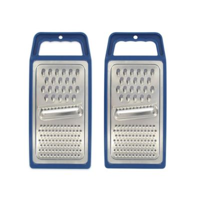 Set de 2 râpes à légumes en acier inoxydable Fackelmann Elemental