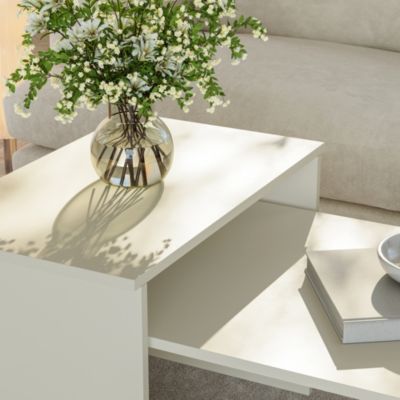 Set de 2 tables basses gigognes Sotapim sable en.casa