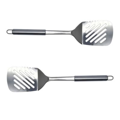 Set de 2 ustensiles de cuisine spatule de cuisine inox Fackelmann Elemental