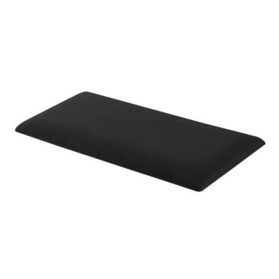 Set de 3 coussins muraux Carpino en tissu 60 x 30 cm noir neu.haus