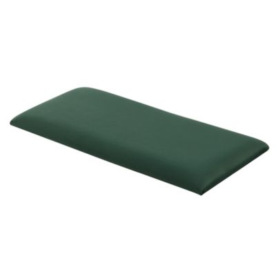 Set de 3 coussins muraux Carpino en velours 60 x 30 cm vert foncé neu.haus