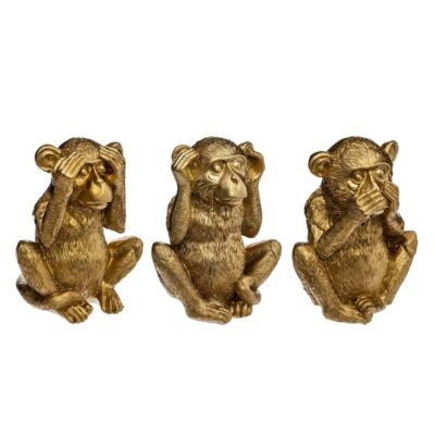Statuette Singe et citron. Être ou ne pas être
