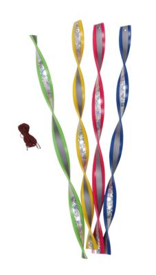 Set de 4 effaroucheurs plastiques à oiseaux